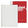 BRUNNEN Collegeblöcke 5 Collegeblöcke A4 kar.Student kariert DIN A4