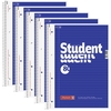 BRUNNEN Collegeblöcke 5 Collegeblöcke A4 lin Student liniert DIN A4