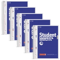 BRUNNEN Collegeblöcke 5 Collegeblöcke A5 lin Student liniert DIN A5