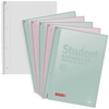 BRUNNEN Collegeblöcke 5Collegeblöcke A4Pastell LIN28 kariert DIN A4