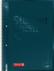 BRUNNEN Collegeblöcke Student denim kariert DIN A4