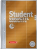BRUNNEN Collegeblöcke Student Premium für Vokabeln liniert DIN A4