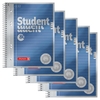 BRUNNEN Collegeblöcke Student Premium Kleinformat liniert DIN A5
