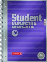 Brunnen Collegeblock Student A4 Notenlineatur