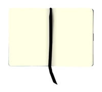 BRUNNEN Notizbuch Notizbuch A6 blanko schw. ca. DIN A6 blanko schwarz