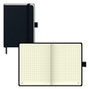 BRUNNEN Notizbuch Notizbuch A6, kariert, 96blatt ca. DIN A6 kariert schwarz