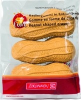 BRUNNEN Radiergummis Radiergummi Erdnuss beige