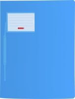 BRUNNEN Schnellhefter FACT! DIN A4 Polypropylen (PP) hellblau