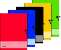 BRUNNEN Zeichenmappen Sammelmappe A3 fs 5St A3 je 1x rot,  blau,  schwarz,  gelb,  grün