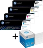 Bundle mit HP Original 203X Toner 4er Multipack + 2.500 Blatt HP Kopierpapier hochweiß