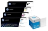 Bundle mit HP Original 415A Toner 4er Multipack + 2.500 Blatt HP Kopierpapier hochweiß