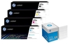 Bundle mit HP Original 415X Toner 4er Multipack + 2.500 Blatt HP Kopierpapier hochweiß