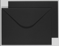 BUNTBOX Briefumschläge Buntbox Briefums.A4+ schw 2St DIN C4 ohne Fenster Steckverschluss