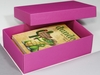 BUNTBOX Geschenkboxen Buntbox Geschenkbox L pink 2St 3, 6 l - 26, 6 x 17, 2 x 7, 8 cm pink