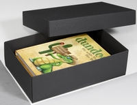 BUNTBOX Geschenkboxen Buntbox Geschenkbox L schw.2St 3, 6 l - 26, 6 x 17, 2 x 7, 8 cm schwarz