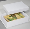 BUNTBOX Geschenkboxen Buntbox Geschenkbox L weiß 2St 3, 6 l - 26, 6 x 17, 2 x 7, 8 cm weiß