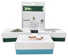 BUNTBOX Geschenkboxen Buntbox Weihnachts-Set M 3tlg 1, 1 l - 17, 0 x 11, 0 x 6, 0 cm weiß/grün/blau