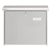 BURG WÄCHTER Briefkasten Briefkasten Comfort 4190 silber