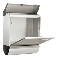 BURG WÄCHTER Briefkasten Briefkasten Comfort Set silber 32680 silber