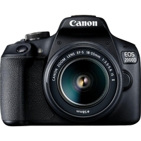 Canon EOS 2000D Spiegelreflexkamera EF-S 18-55 mm IS II Objektiv