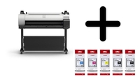 Canon imagePROGRAF TA-30 Großformatdrucker + Original Tintenset
