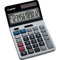 Canon KS-1220TSG Tischrechner 12 Stellen Solarpanel und Batterie