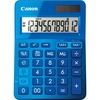 Canon LS-123K Basisrechner 12 Stellen Solarpanel & Batterie blau