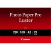 Canon LU-101 Luster Fotopapier Pro A2 420x594mm 260 g/m² - 25 Blatt
