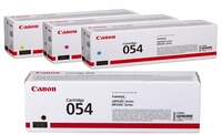 Canon Original 054 4er Multipack Toner - schwarz 1.500 Seiten,  cyan,  magenta,  gelb je 1.200 Seiten