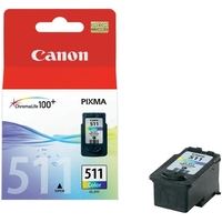 Canon Original CL-511 Druckerpatrone - cyan,  magenta,  gelb 244 Seiten