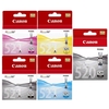 Canon Original CLI-521 + PGI-520 Druckerpatronen 5er-Multipack - BK/C/M/Y/BK 4x9ml / 1x19ml