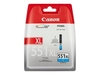 Canon Original CLI-551C XL Druckerpatrone - cyan 695 Seiten - mit Diebstahlsicherung