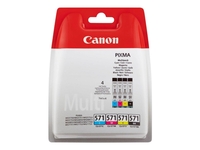 Canon Original CLI-571 Druckerpatronen 4er-Multipack BK/C/M/Y - mit Diebstahlsicherung