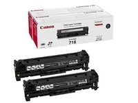 Canon Original Contract Toner 718BK Doppelpack Schwarz 3.400 Seiten (2662B017)