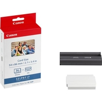 Canon Original KC-36IP Farbbandkassette (C/M/Y) und 36 Blatt Papier 54x86mm