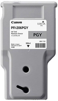 Canon Original PFI-206PGY Druckerpatrone - grau hell 300ml