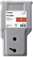 Canon Original PFI-206R Druckerpatrone - rot 300ml