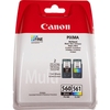 Canon Original PG-560 + CL-561 Druckerpatronen 2er-Pack - BK/C/M/Y 180 Seiten - mit Diebstahlsicherung
