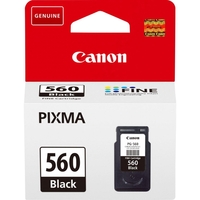 Canon Original PG-560 Druckerpatrone - schwarz 180 Seiten - mit Diebstahlsicherung