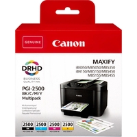 Canon Original PGI-2500 Druckerpatronen 4er-Multipack - BK/C/M/Y