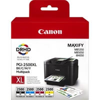Canon Original PGI-2500XL Druckerpatronen 4er-Multipack - BK/C/M/Y