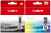 Canon Original PGI-35BK/CLI-36 Druckerpatrone Multipack - pigmentschwarz 191 Seiten,  cyan,  magenta,  gelb je 249 Seiten