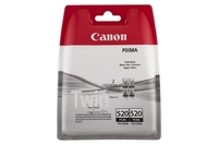 Canon Original PGI-520 PGBK Druckerpatronen 2er-Pack - schwarz 341 Seiten