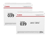 Canon Original Toner 039 Doppelpack schwarz (OP0287C001)