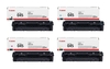 Canon Original Toner 045 4er-Set schwarz,  cyan,  magenta,  gelb (OP1242C002)