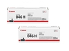 Canon Original Toner 046H Doppelpack schwarz hohe Ergiebigkeit (OP1254C002DP)