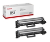 Canon Original Toner 051 Doppelpack schwarz (OP2168C002DP)
