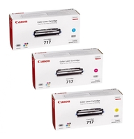 Canon Original Toner 717 Tri-Pack cyan,  magenta,  gelb 12.000 Seiten (OP2577B002)
