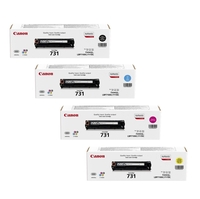 Canon Original Toner 731-Serie 4er Set schwarz,  cyan,  magenta,  gelb