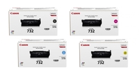 Canon Original Toner 732 4er-Set schwarz,  cyan,  magenta,  gelb (OP6263B002)